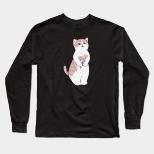 Mofu sand cat Long Sleeve T-Shirt